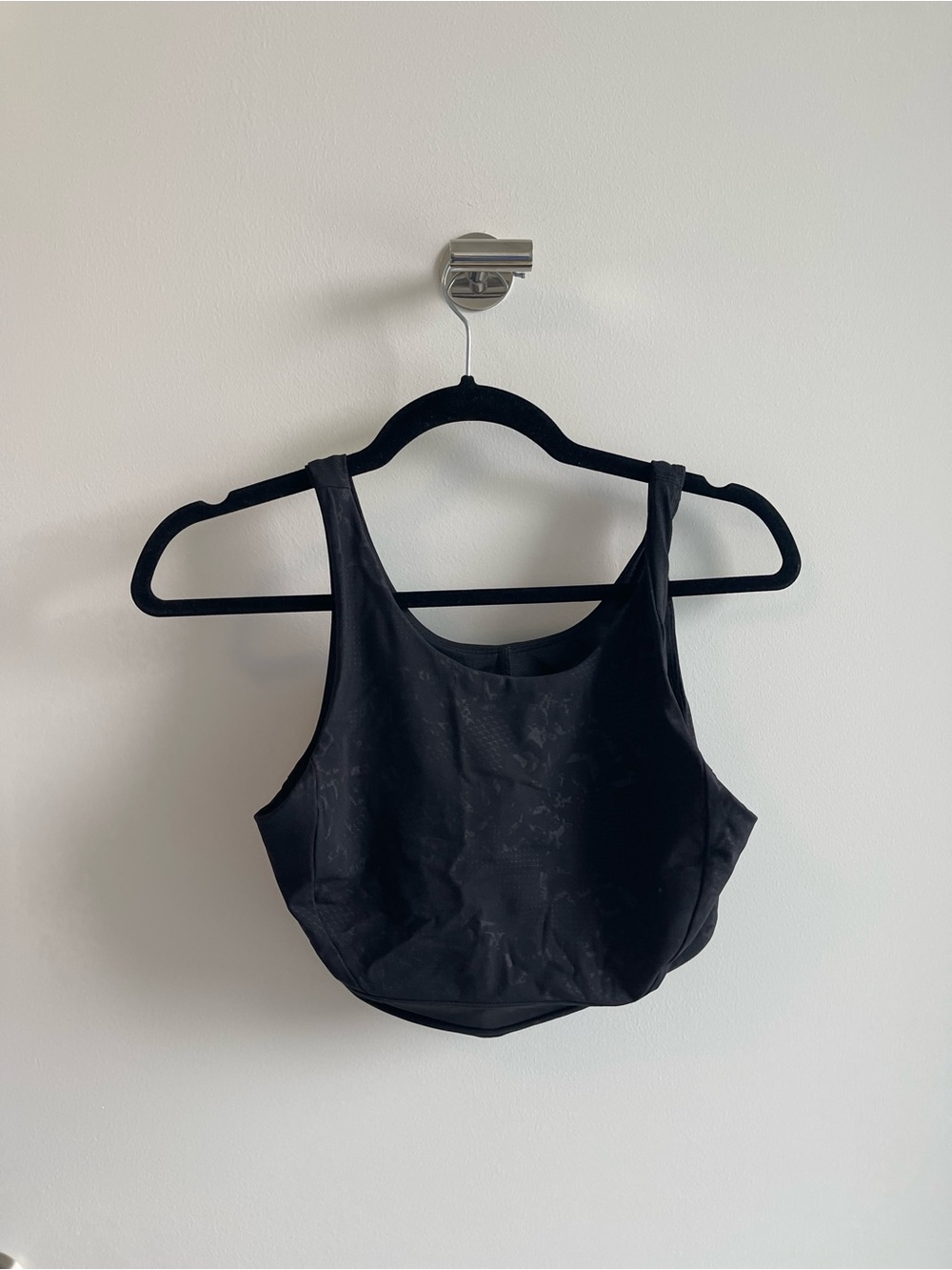 Lululemon x Barry’s Black Women's Tank Crop Top Camo